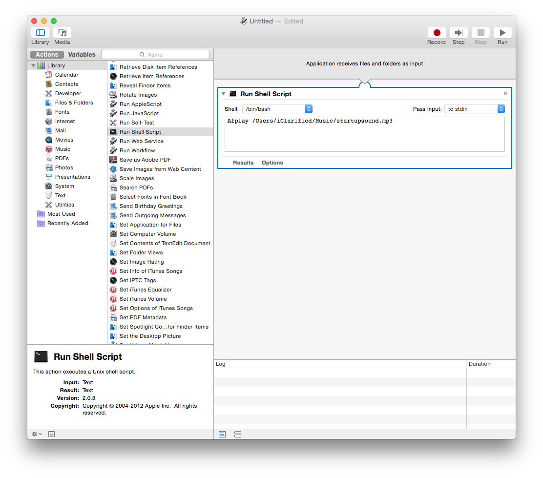 Where is the text application file saved for adobe os on macbook
